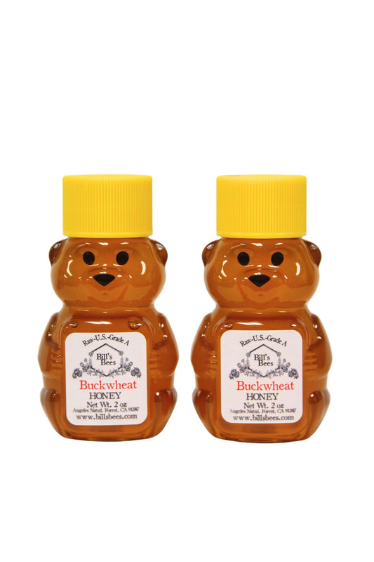 2 x 2 oz Buckwheat Honey
