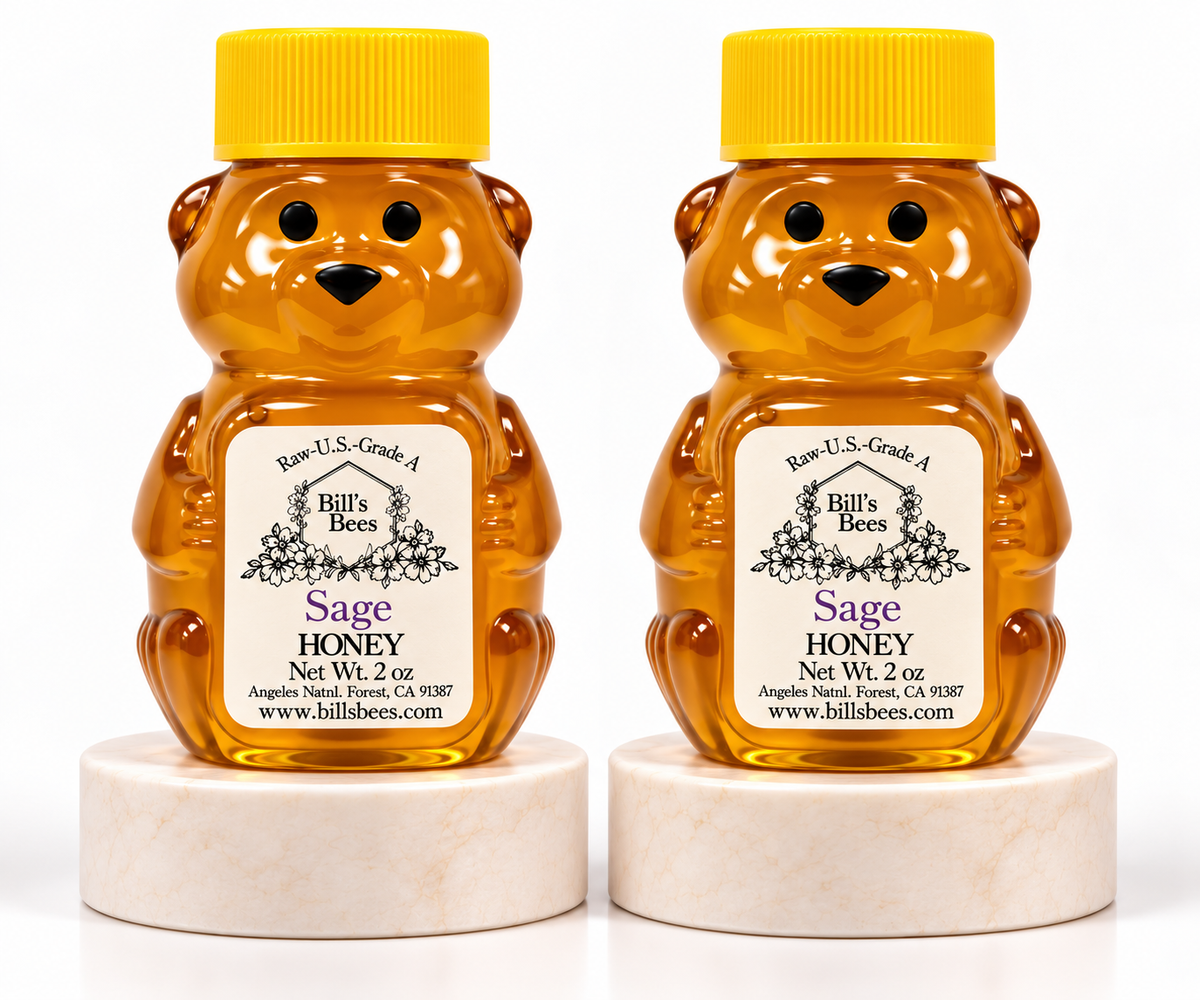 2 x 2 oz Sage Blossom Honey