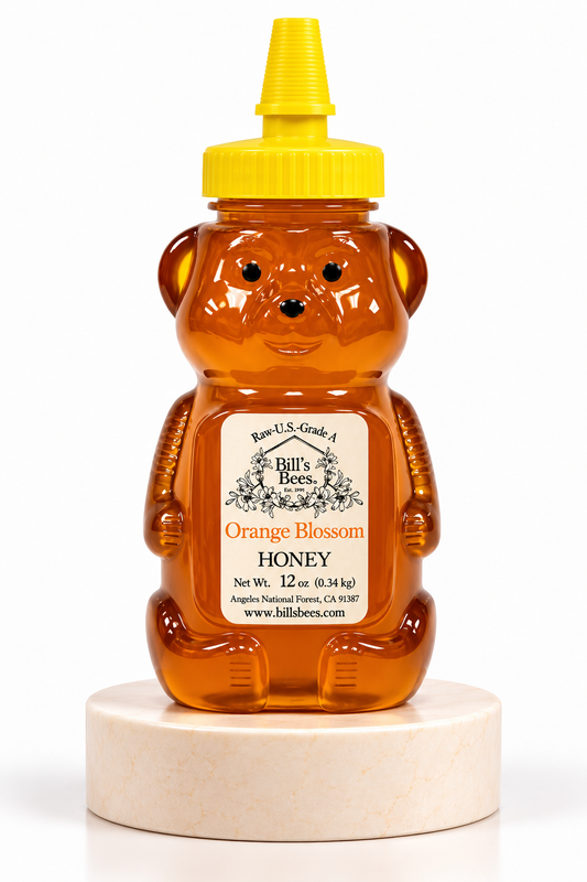 12 oz Orange Blossom Honey