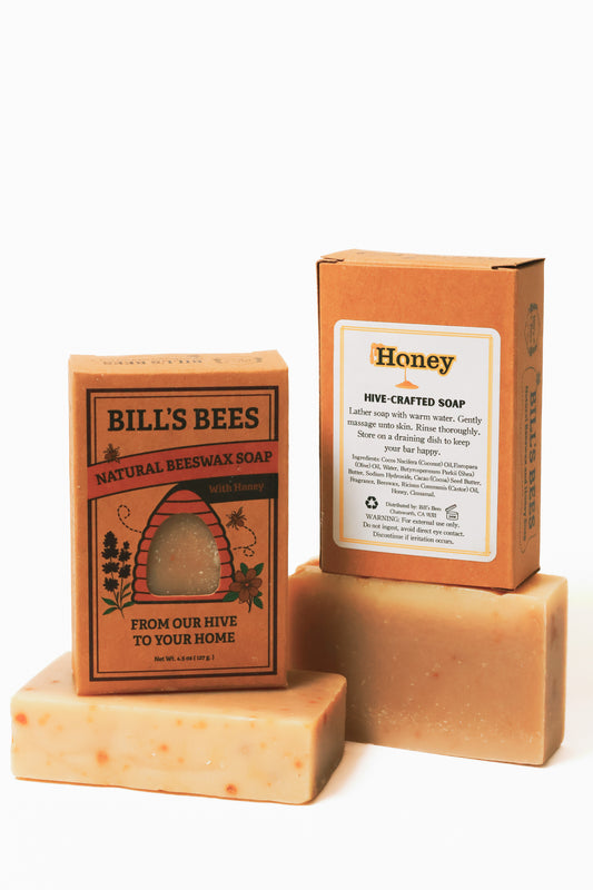 Honey and Beeswax Soap Bar