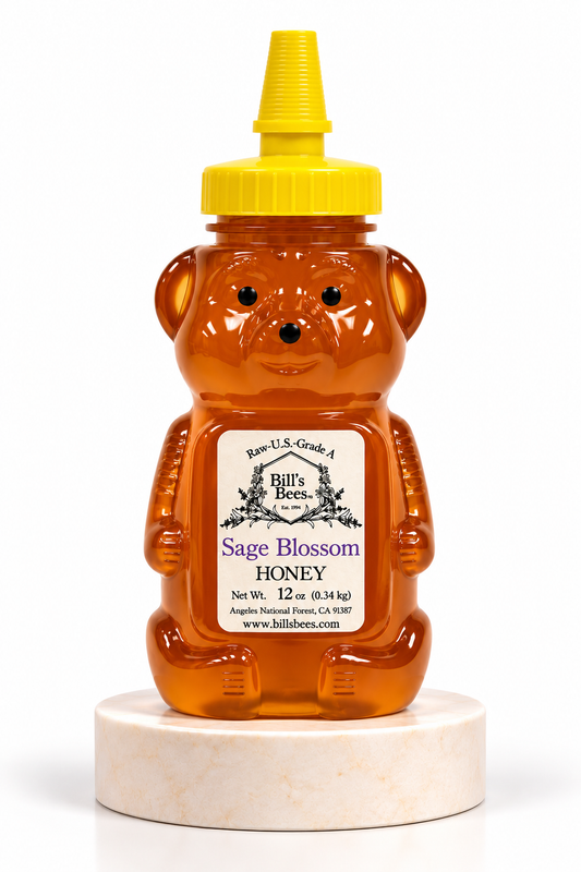 12 oz Sage Blossom Honey