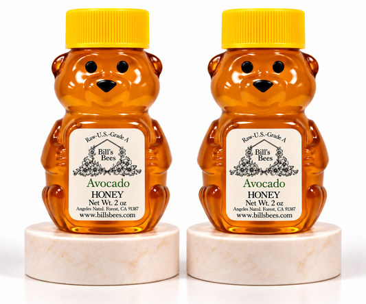 2 x 2 oz Avocado Blossom Honey
