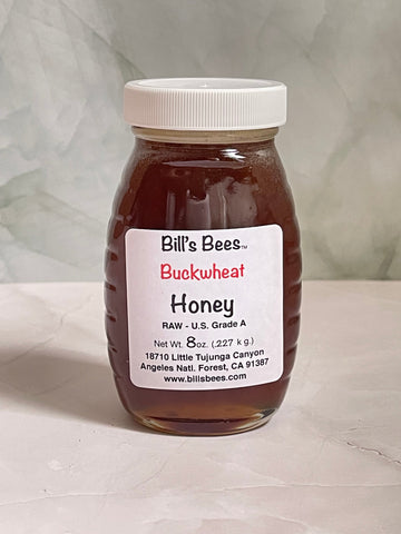 8 oz Buckwheat Honey