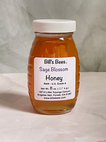 8 oz Sage Blossom Honey