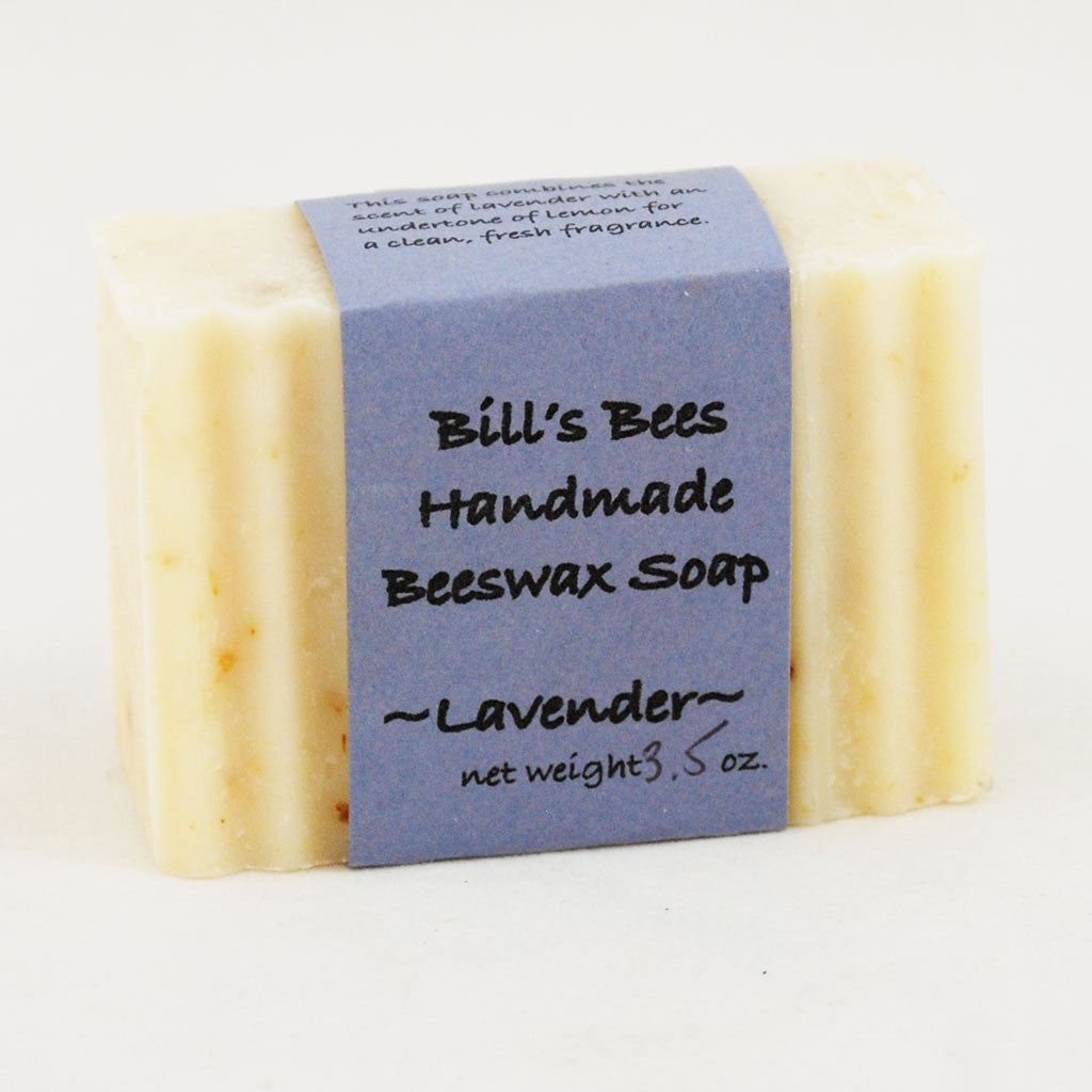 Lavender Handmade Beeswax Soap Bar Bill's Bees